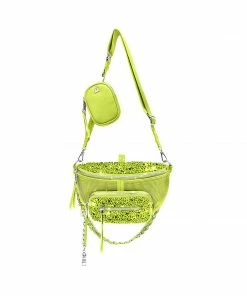 SteveMadden Rhinestones BMAXIMA LIME