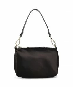 SteveMadden NEW & NOW BNOBLE-S BLACK SATIN