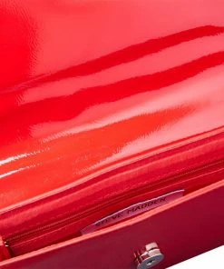 SteveMadden BWORLDLY RED PATENT