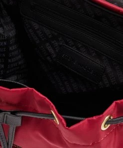 SteveMadden NYLON BACKPACK WINE