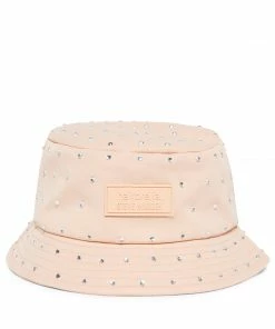 STEVEMADDEN NEW & NOW HAIRBRELLA X STEVE MADDEN BUCKET HAT BLUSH
