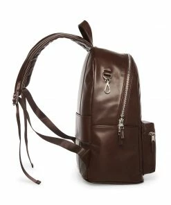 SteveMadden HANDBAGS FAUX LEATHER BACKPACK BROWN