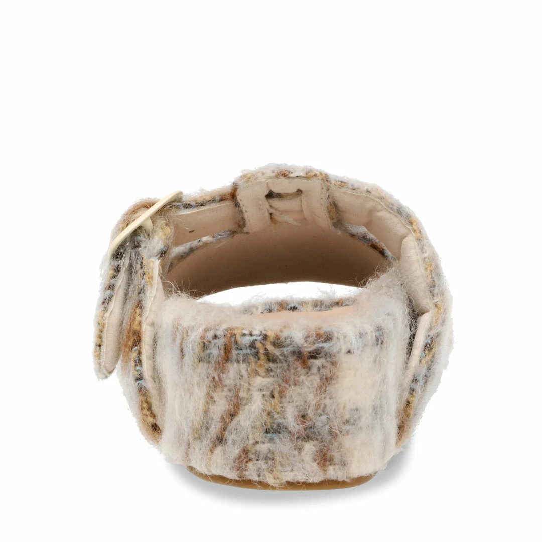 SteveMadden RIZZLE BEIGE PLAID