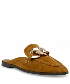 SteveMadden CALLY COGNAC SUEDE WOMEN’S SHOES