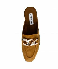 SteveMadden CALLY COGNAC SUEDE WOMEN’S SHOES