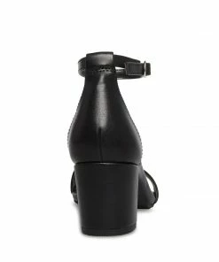 SteveMadden KIDS' JCARRSON BLACK SMOOTH