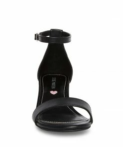 SteveMadden KIDS' JCARRSON BLACK SMOOTH