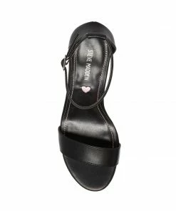 SteveMadden KIDS' JCARRSON BLACK SMOOTH