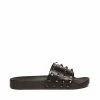 SteveMadden WOMEN’S SHOES FLASHH BLACK PARIS