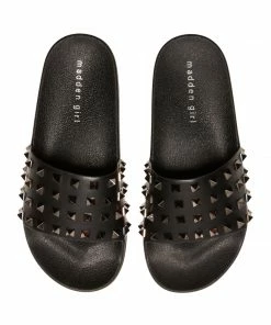 SteveMadden WOMEN’S SHOES FLASHH BLACK PARIS