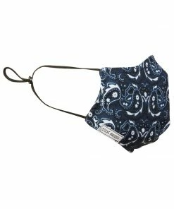 SteveMadden NAVY BANDANA MASK ACCESSORIES