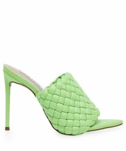 STEVEMADDEN WOMEN’S SHOES FATEFUL LIGHT GREEN