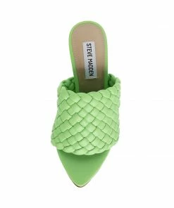 STEVEMADDEN WOMEN’S SHOES FATEFUL LIGHT GREEN