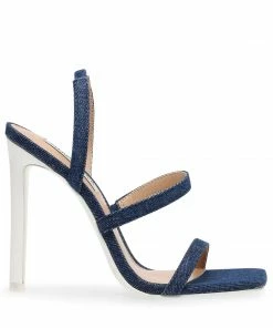 SteveMadden WOMEN’S SHOES GRADE DENIM FABRIC