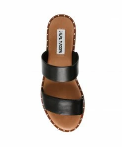 SteveMadden IVARA BLACK LEATHER