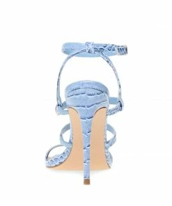 SteveMadden RHONDA BLUE CROCODILE