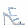 SteveMadden RHONDA BLUE CROCODILE