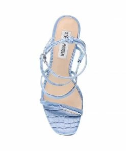 SteveMadden RHONDA BLUE CROCODILE