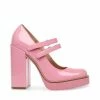 SteveMadden WOMEN’S SHOES TWICE PINK PATENT
