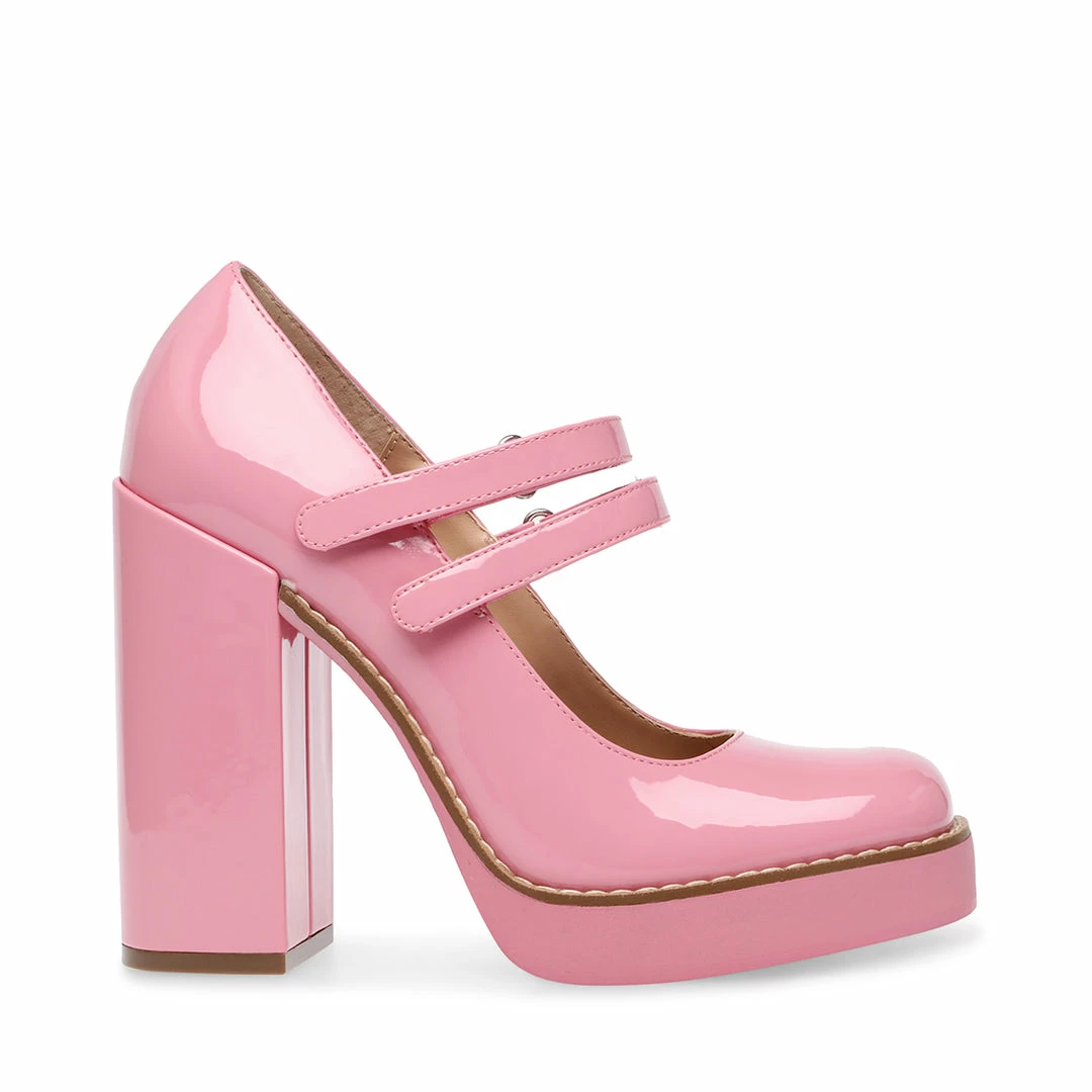 SteveMadden WOMEN’S SHOES TWICE PINK PATENT