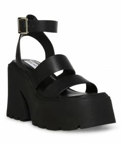 STEVEMADDEN ABBOT BLACK NEW & NOW
