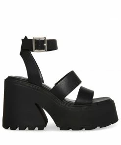 STEVEMADDEN ABBOT BLACK NEW & NOW