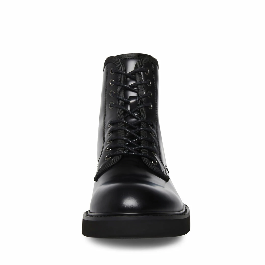 STEVEMADDEN NEW & NOW ADRYAN BLACK LEATHER