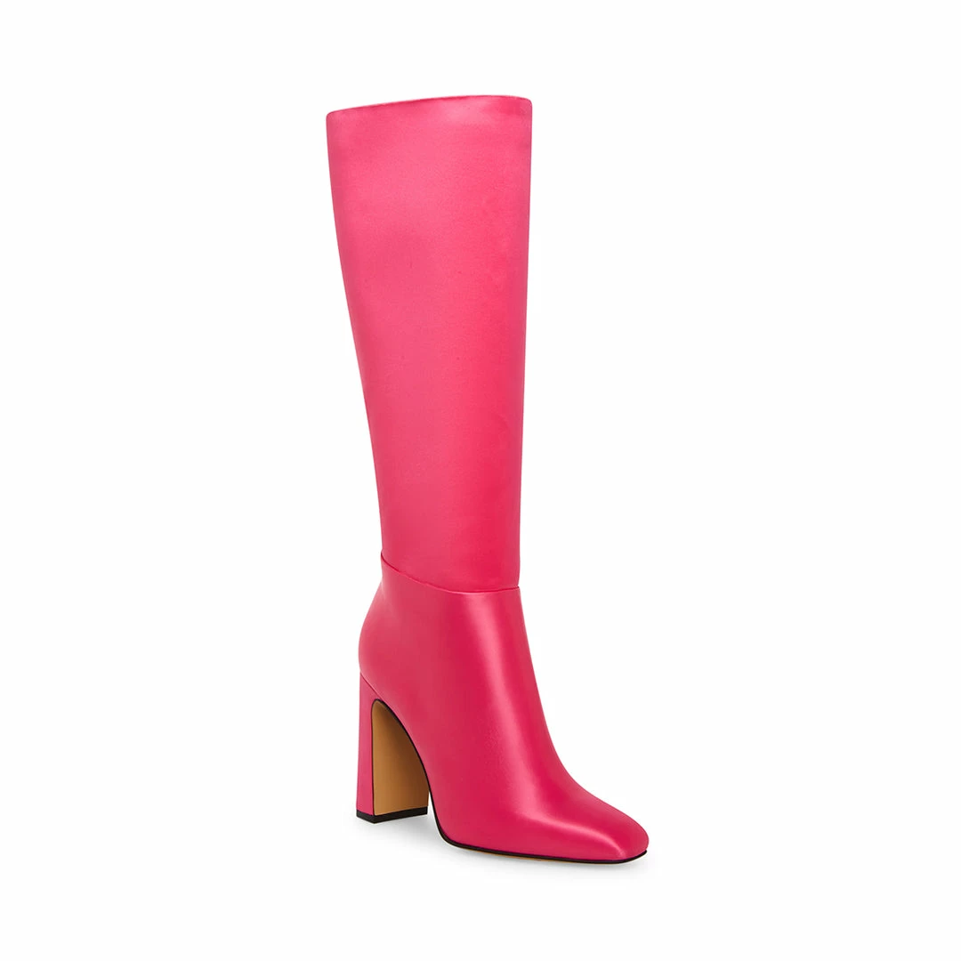 STEVEMADDEN NEW & NOW AMBROSE PINK SATIN
