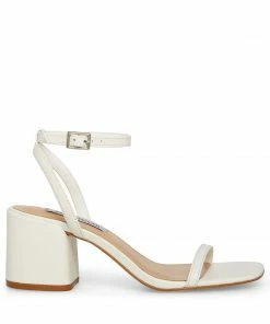 STEVEMADDEN The Wedding Edit AUDRINA WHITE LEATHER