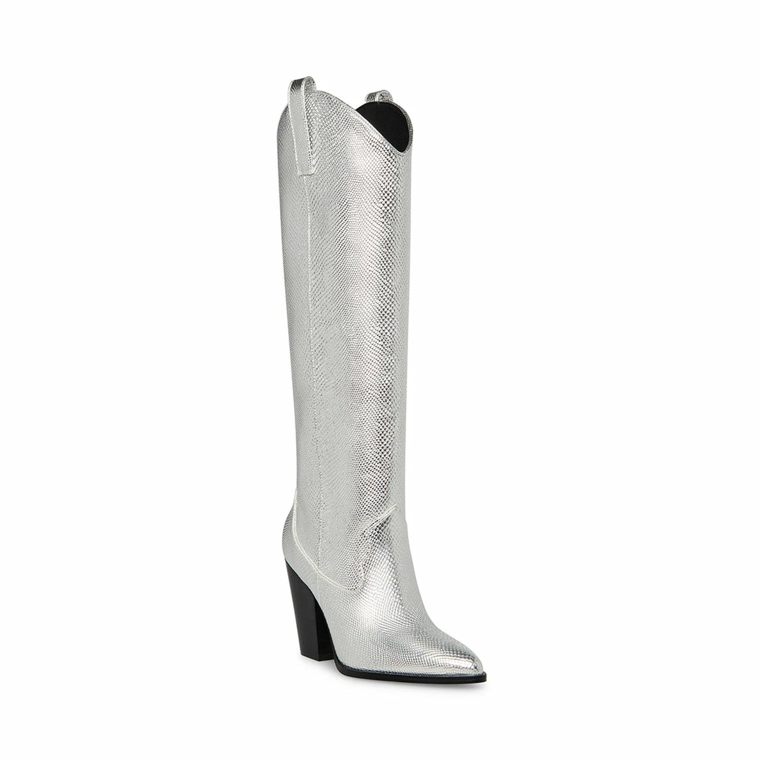STEVEMADDEN AUSTYN SILVER SNAKE