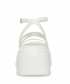 STEVEMADDEN AXEL WHITE NEW & NOW