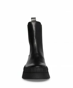 SteveMadden BARCLAY BLACK LEATHER