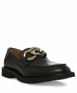 SteveMadden Pre-Order BARRY BLACK LEATHER