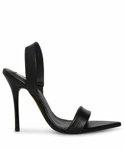 STEVEMADDEN BATALI BLACK LEATHER