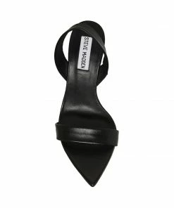 STEVEMADDEN BATALI BLACK LEATHER