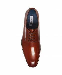 SteveMadden BEAUX COGNAC LEATHER MEN'S