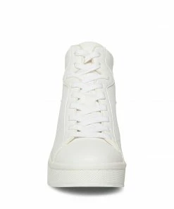 SteveMadden BRIX WHITE WOMEN’S SHOES