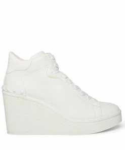SteveMadden BRIX WHITE WOMEN’S SHOES
