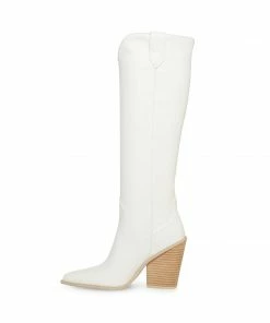 STEVEMADDEN BRONCO WHITE Pre-Order