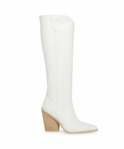 STEVEMADDEN BRONCO WHITE Pre-Order