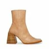 STEVEMADDEN BURKE TAN LEATHER NEW & NOW