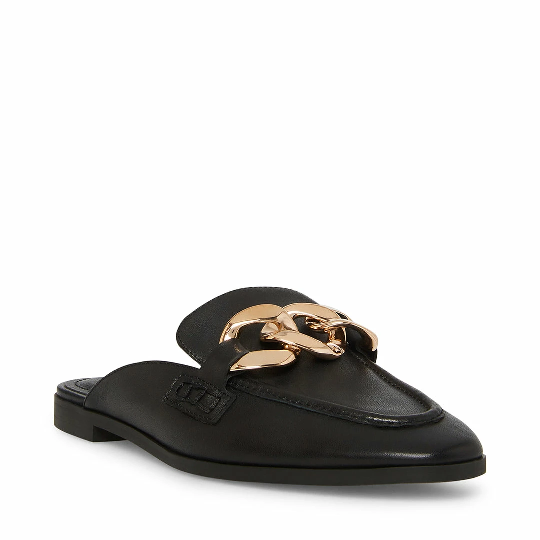 SteveMadden CALLY BLACK LEATHER