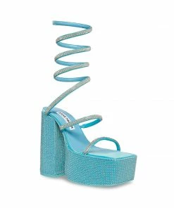 SteveMadden Rhinestones CAMPARI BLUE