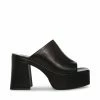 STEVEMADDEN CAPRIA BLACK LEATHER NEW & NOW