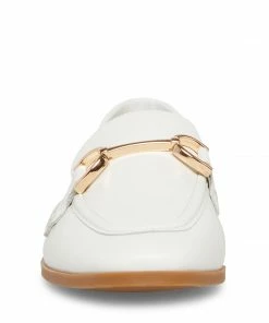 SteveMadden CARRINE WHITE LEATHER