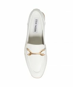 SteveMadden CARRINE WHITE LEATHER