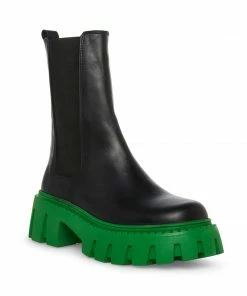 STEVEMADDEN CHARGES BLACK/GREEN