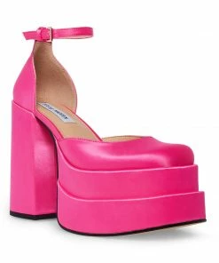 SteveMadden Shop All CHARLIZE PINK SATIN