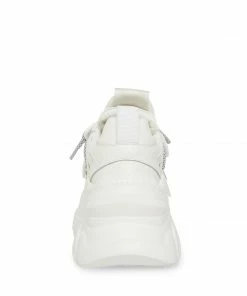 STEVEMADDEN TROY WHITE LEATHER