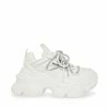 STEVEMADDEN TROY WHITE LEATHER